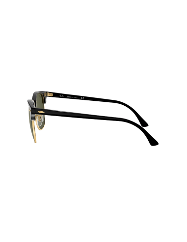 RAYBAN Clubmaster W0365 - Negro sobre dorado