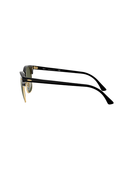 RAYBAN Clubmaster W0365 - Negro sobre dorado
