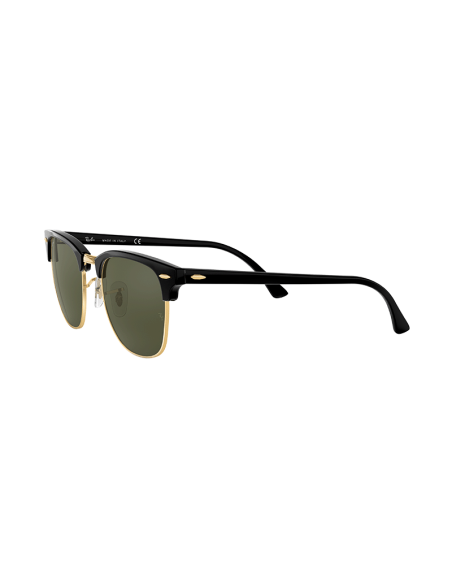 RAYBAN Clubmaster W0365 - Negro sobre dorado