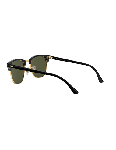 RAYBAN Clubmaster W0365 - Negro sobre dorado