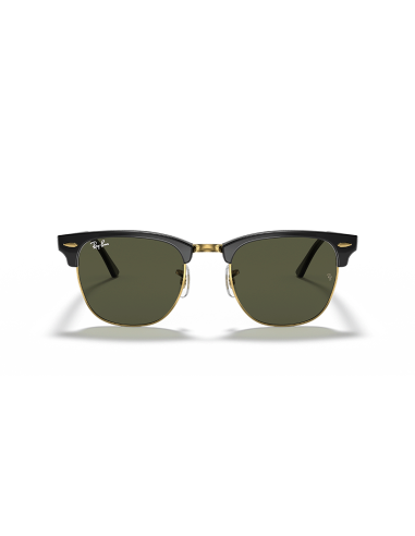 RAYBAN Clubmaster W0365 - Negro sobre dorado