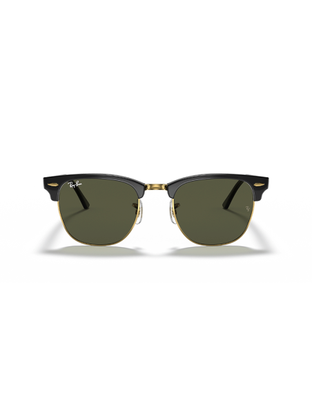 RAYBAN Clubmaster W0365 - Negro sobre dorado
