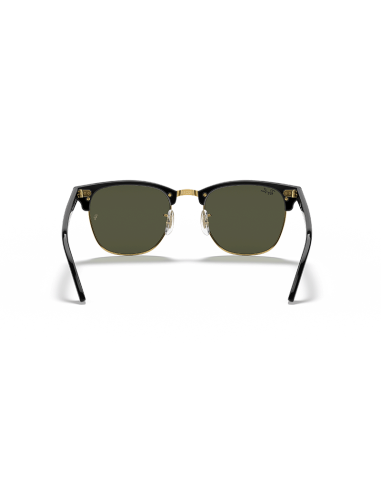 RAYBAN Clubmaster W0365 - Negro sobre dorado
