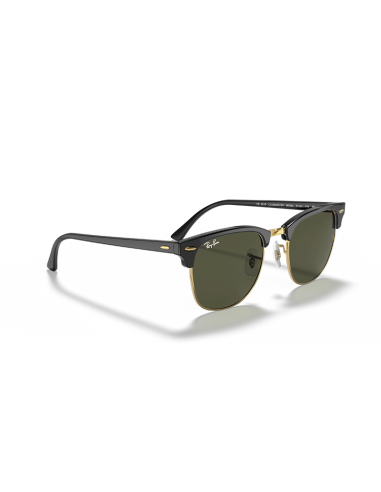 RAYBAN Clubmaster W0365 - Negro sobre dorado