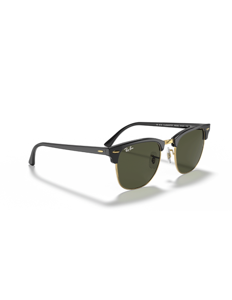RAYBAN Clubmaster W0365 - Negro sobre dorado