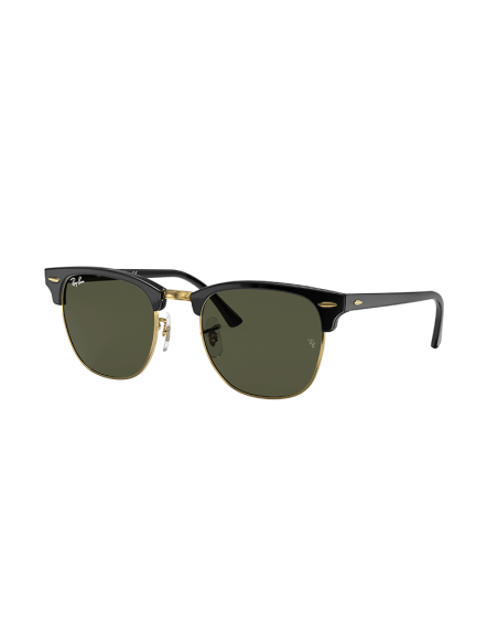 RAYBAN Clubmaster W0365 - Negro sobre dorado