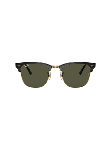 RAYBAN Clubmaster W0365 - Negro sobre dorado