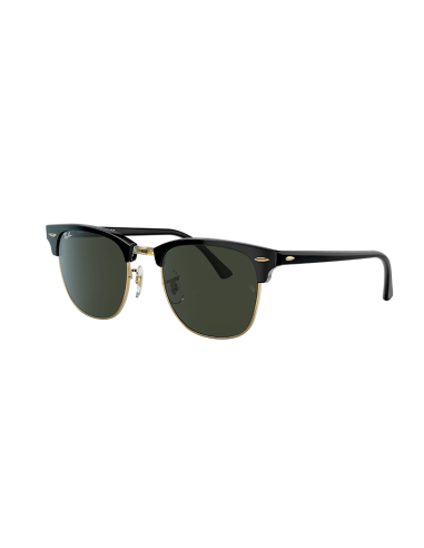RAYBAN Clubmaster W0365 - Negro sobre dorado
