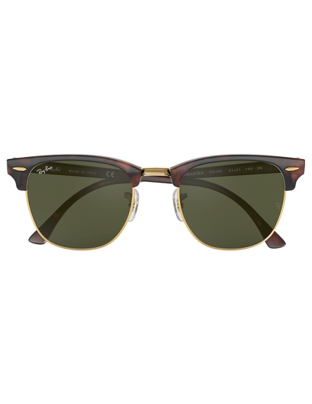RAYBAN Clubmaster W0366 - Tortuga sobre dorado
