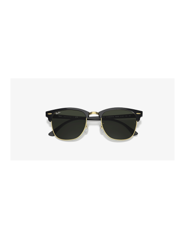 RAYBAN Clubmaster W0365 - Negro sobre dorado