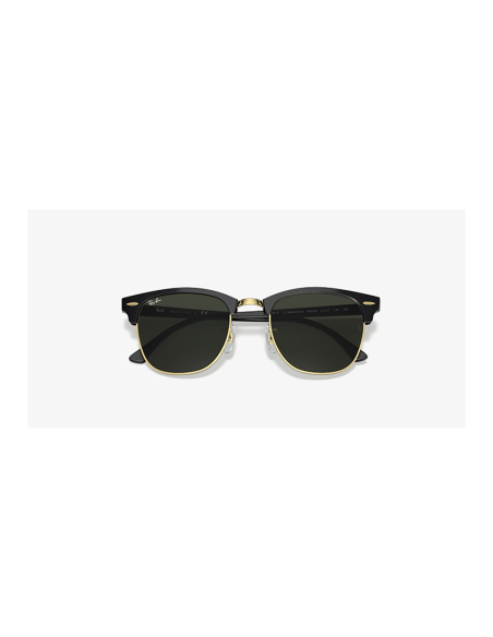 RAYBAN Clubmaster W0365 - Negro sobre dorado