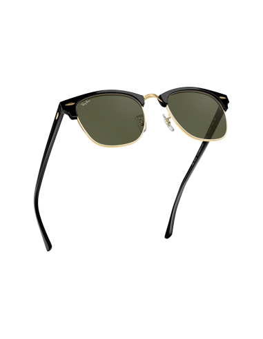 RAYBAN Clubmaster W0365 - Negro sobre dorado