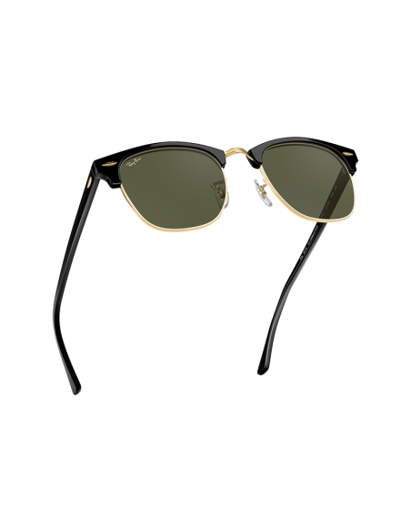 RAYBAN Clubmaster W0365 - Negro sobre dorado