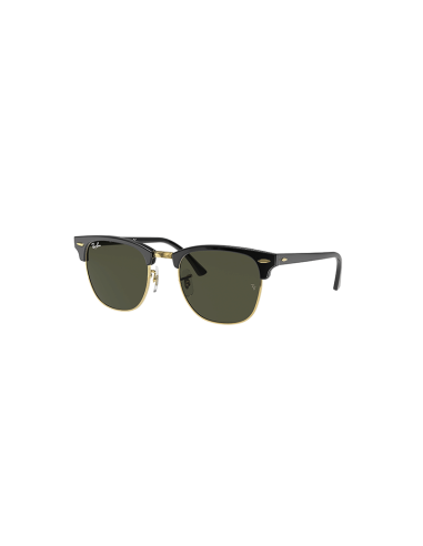 RAYBAN Clubmaster W0365 - Negro sobre dorado