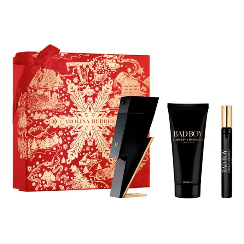 SET CH BAD BOY EDT 100 ML+SG100ML+10 ML