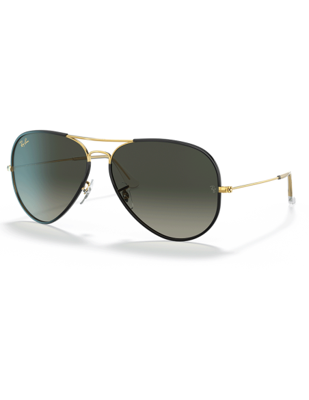 RAYBAN Aviator full color 919671 - Negro sobre dorado