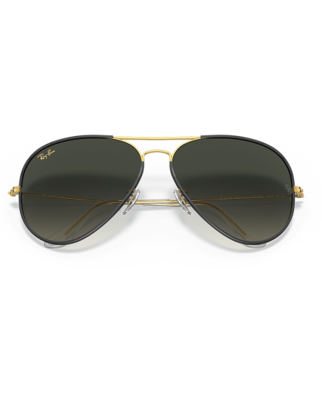 RAYBAN Aviator full color 919671 - Negro sobre dorado