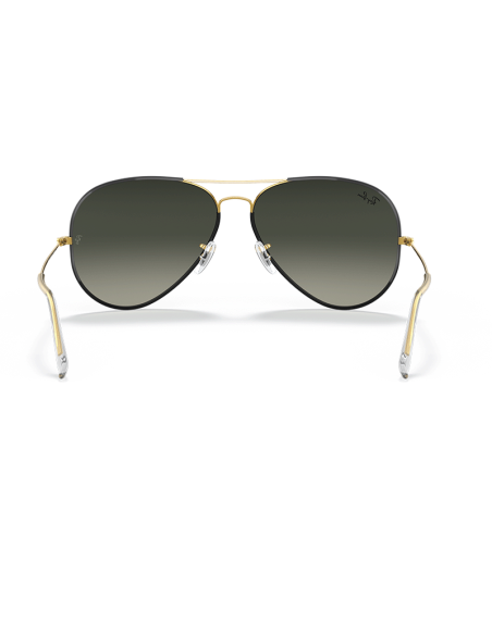 RAYBAN Aviator full color 919671 - Negro sobre dorado