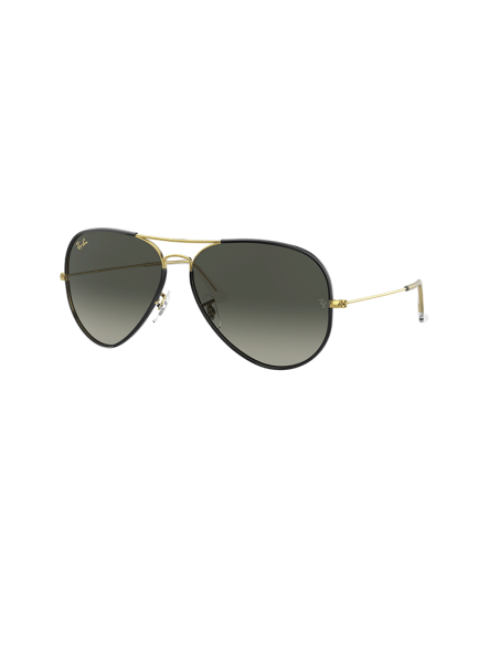 RAYBAN Aviator full color 919671 - Negro sobre dorado