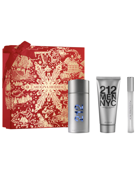 SET CH 212 NYC H EDT 100 ML + AS GEL 100ML + 10ML