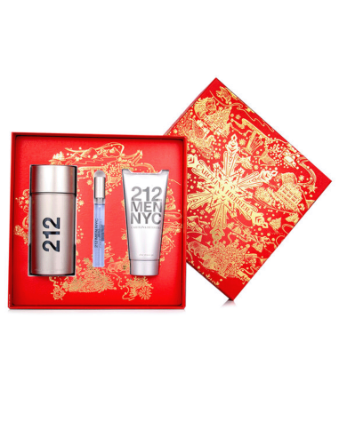 SET CH 212 NYC H EDT 100 ML + AS GEL 100ML + 10ML