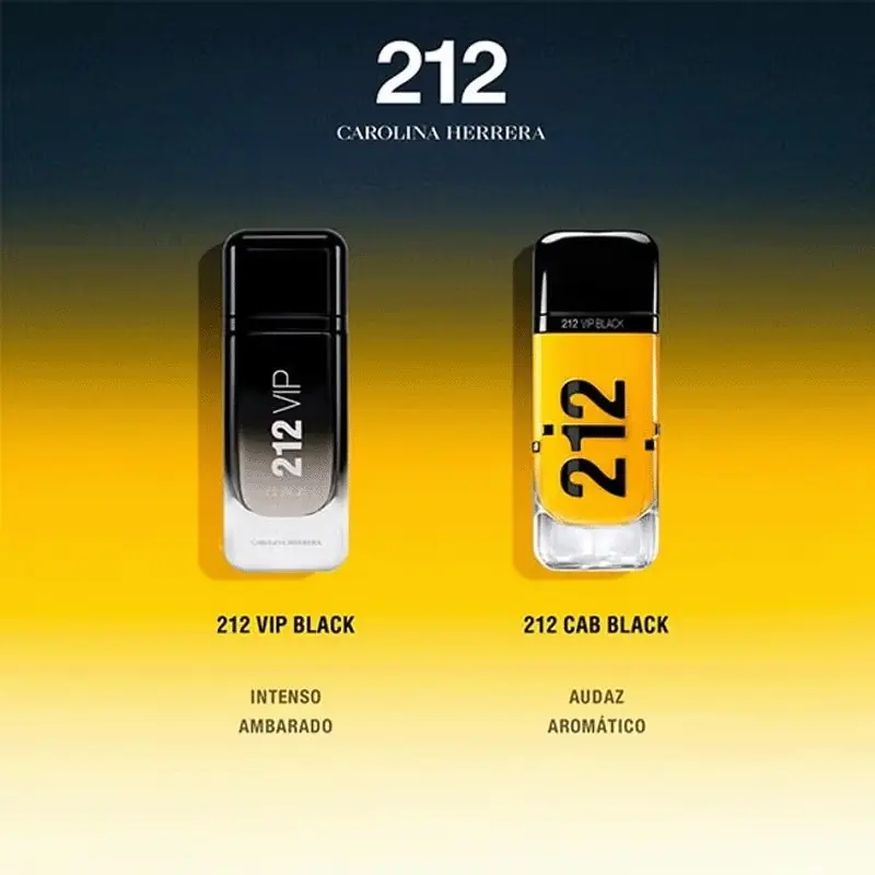 212 VIP Black Carolina Herrera Hombre EDP | Perfume Original