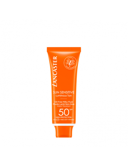 LANCASTER SOL SENSITIVE OIL FREE MILK SPF50 50 ML