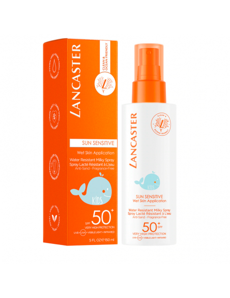 LANCASTER SOL SENSITIVE KIDS MILK SPRAY F&B SPF50+ 150 ML