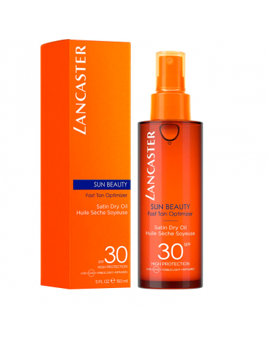 LANCASTER SOL T-M BODY SATIN SHEEN OIL SPF30