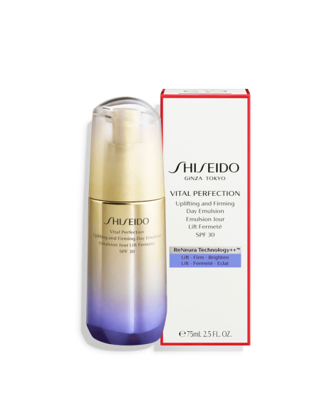 SHISEIDO VITAL PERFECTION UPLIFTING AND FIRMING DAY EMULSION,75ML