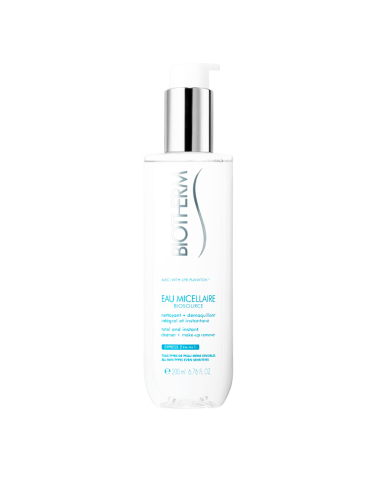 BIOTHERM BIOSOURCE DESMAQUILLANTE 3 EN AGUA MICELAR, 200ML