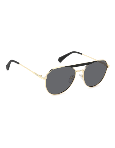 POLAROID 6211/S/X 206330 GOLD BLACK