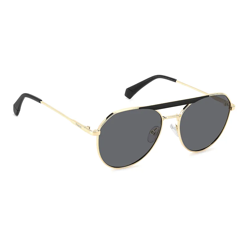 POLAROID 6211/S/X 206330 GOLD BLACK | ESENNIA