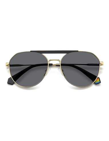POLAROID 6211/S/X 206330 GOLD BLACK