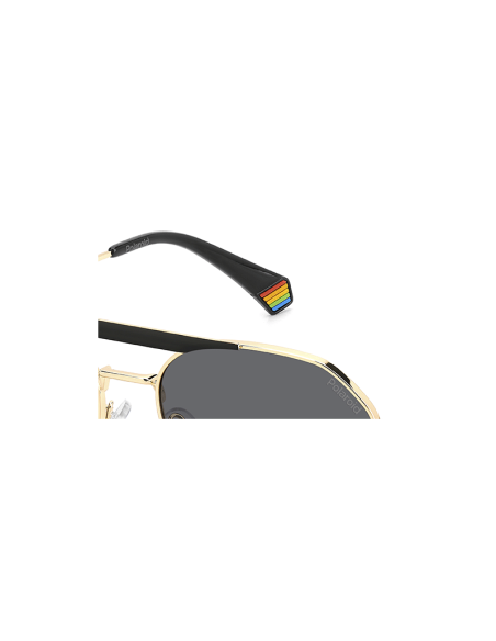 POLAROID 6211/S/X 206330 GOLD BLACK