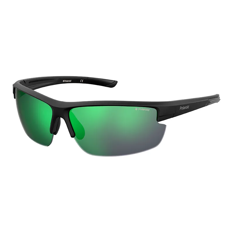 POLAROID 7027/S 202876 MATTE BLACK GREEN | ESENNIA