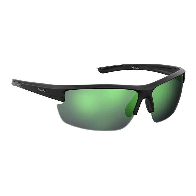 POLAROID 7027/S 202876 MATTE BLACK GREEN | ESENNIA