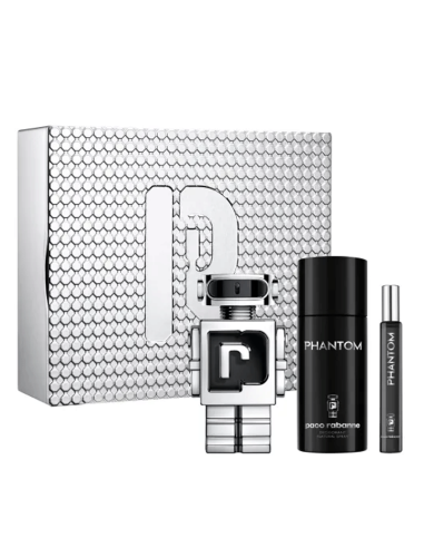 SET PHANTOM EDT 100ML+DEO+10