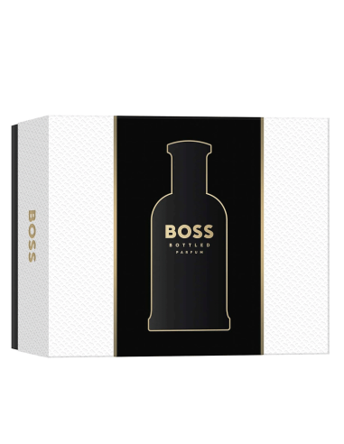SET BOSS BOTTLED MEN PARFUM 100ML+DEO+SG100 ML