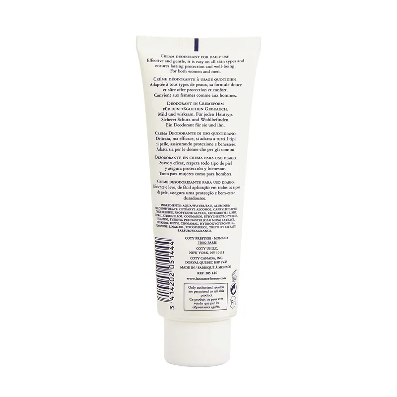  EAU LANCASTER DEODORANT CREAM | ESENNIA