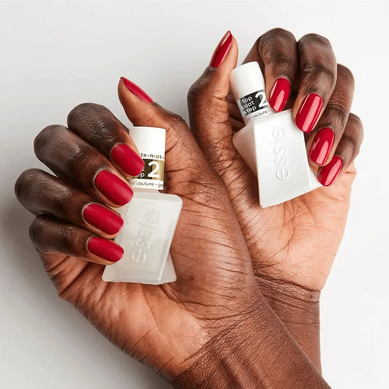 Essie Gel Couture Top Coat Matte | Long-Lasting Matte Finish