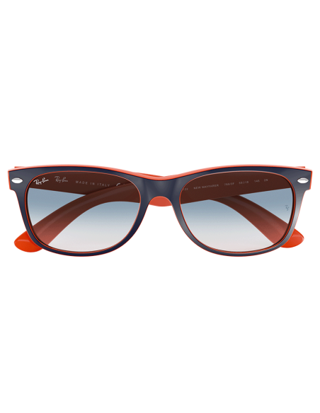 RAYBAN 789/3F - Azul sobre naranja