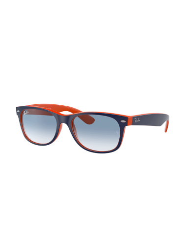 RAYBAN 789/3F - Azul sobre naranja