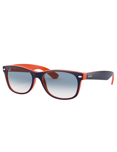 RAYBAN 789/3F - Azul sobre naranja