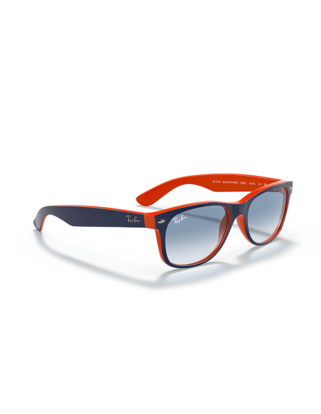 RAYBAN 789/3F - Azul sobre naranja