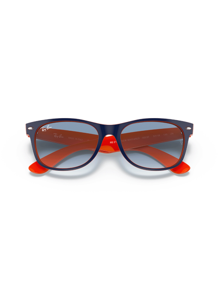 RAYBAN 789/3F - Azul sobre naranja