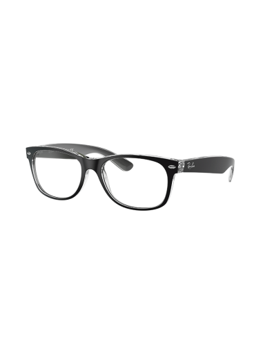 RAYBAN 6052 - Negro sobre transparente