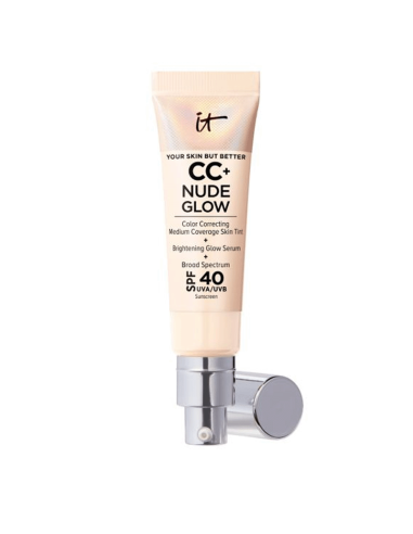 CC+ Nude Glow Lightweight Foundation + Glow Serum with SPF 40