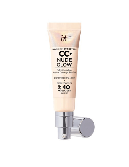CC+ Nude Glow Lightweight Foundation + Glow Serum with SPF 40