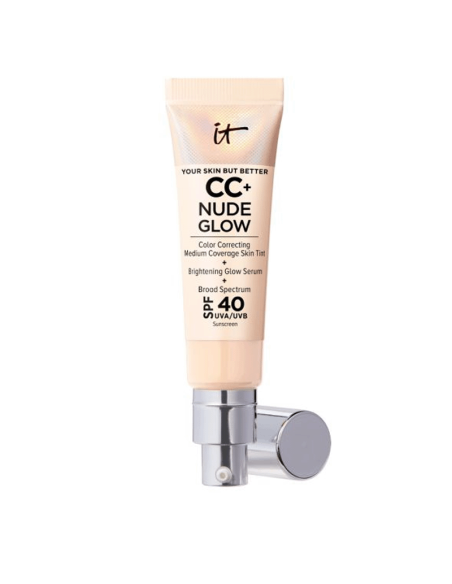 CC+ Nude Glow Lightweight Foundation + Glow Serum with SPF 40